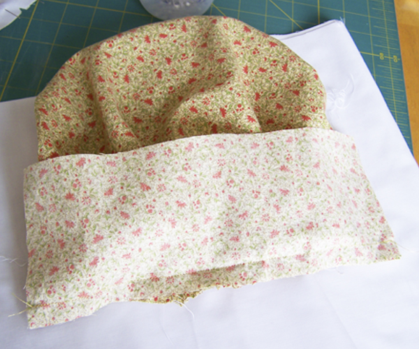 How to sew a band to a gathered sleeve