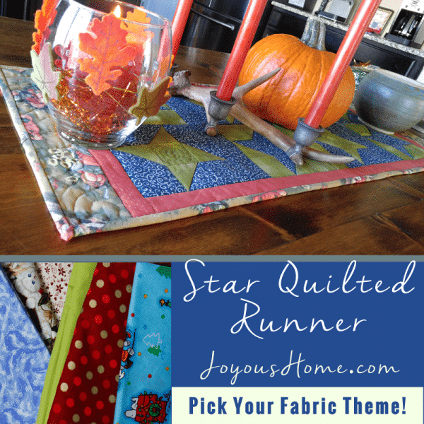 You are currently viewing Make an Easy Star Quilt Table Runner