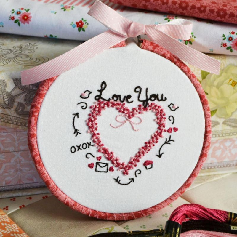 Valentine's Day Embroidery