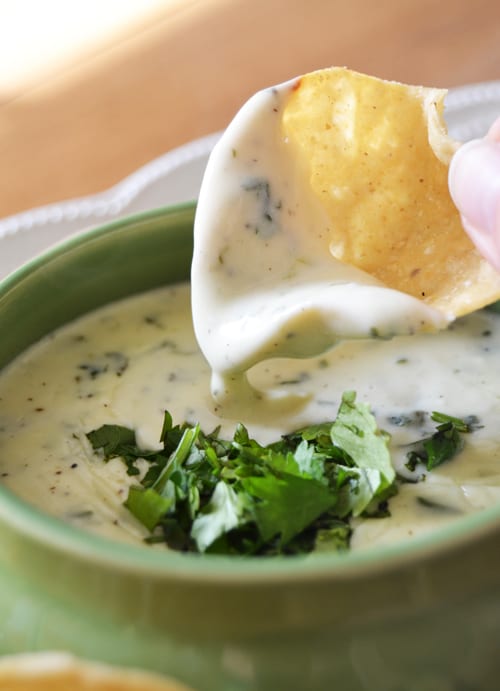 Favorite White Queso Dip