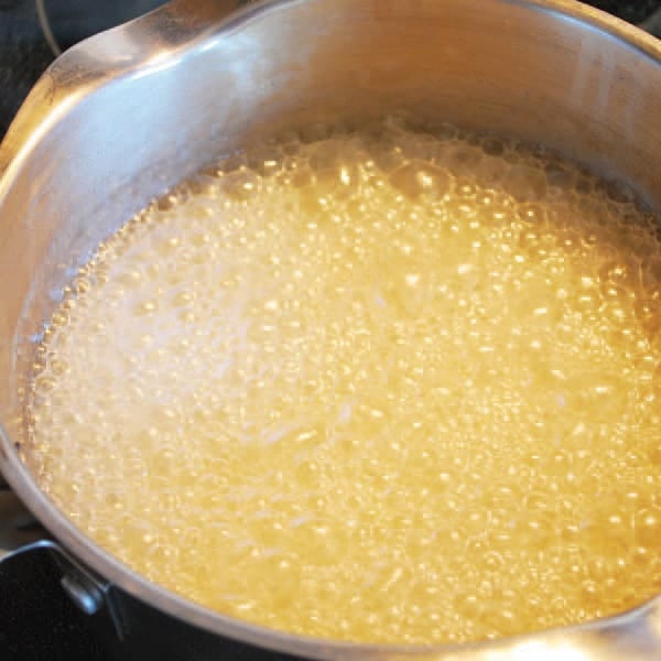 Boiling Syrup for Taffy
