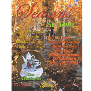 Seasons at Home Magazine First Fall Issue