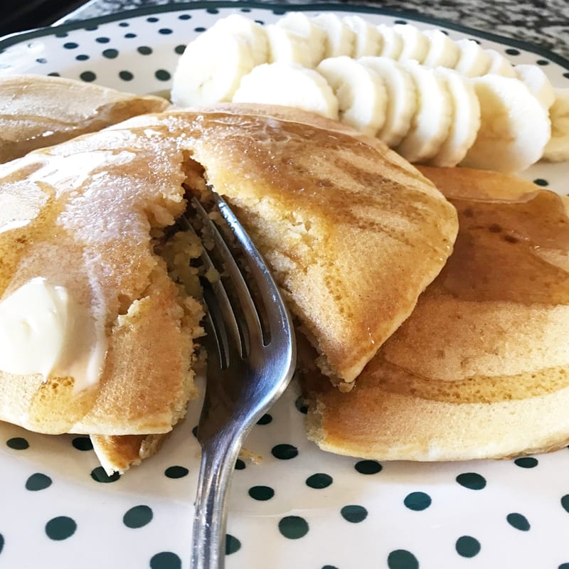 You are currently viewing Buttery Whole Wheat Pancakes