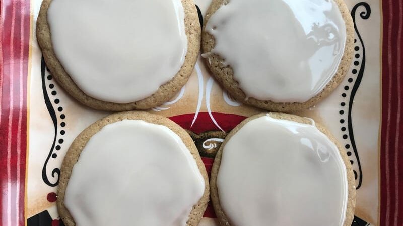 Best Brown Sugar Cookies with Perfect Maple Glaze