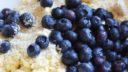Use fresh blueberries in scones
