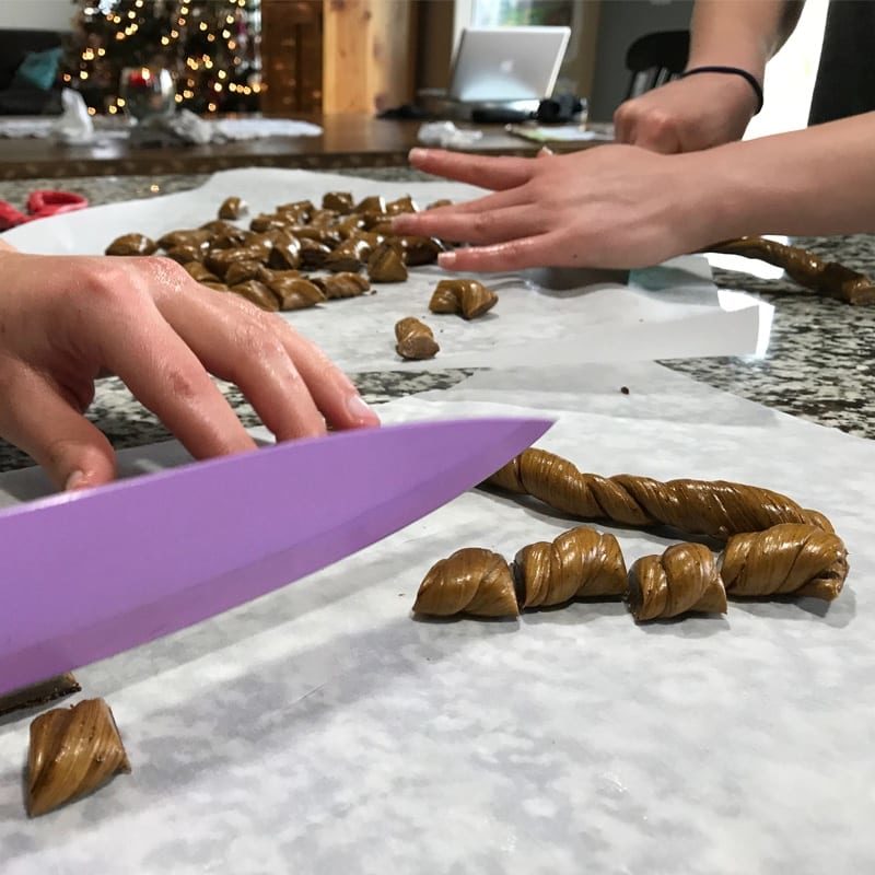 Quick and Easy Molasses Candy