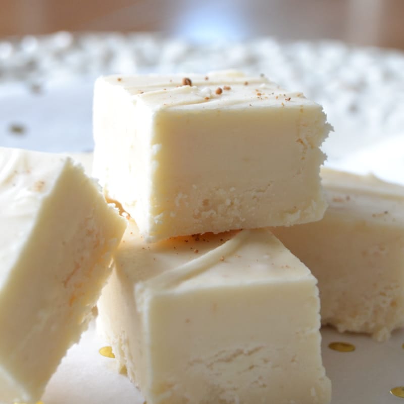 You are currently viewing Eggnog Fudge