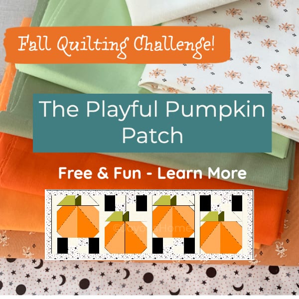 Read more about the article Playful Pumpkin Patch Quilting Challenge!