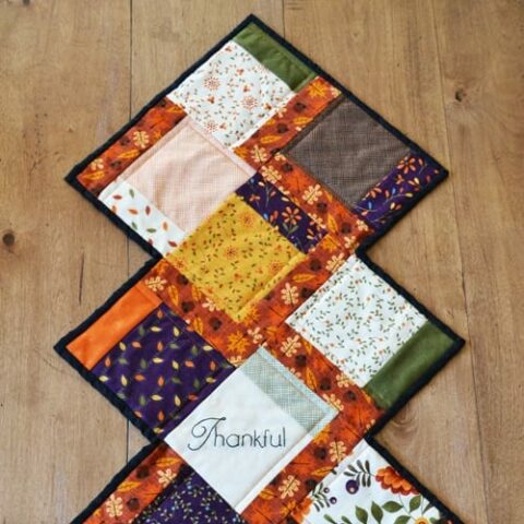 Fall Charm Quilted Table Runner Joyous Home