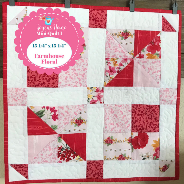 Free Quilt Pattern and Videos – Fat Quarter Friendly!