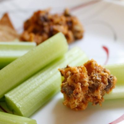 Read more about the article Hot Buffalo Dip with Turkey Crumbles