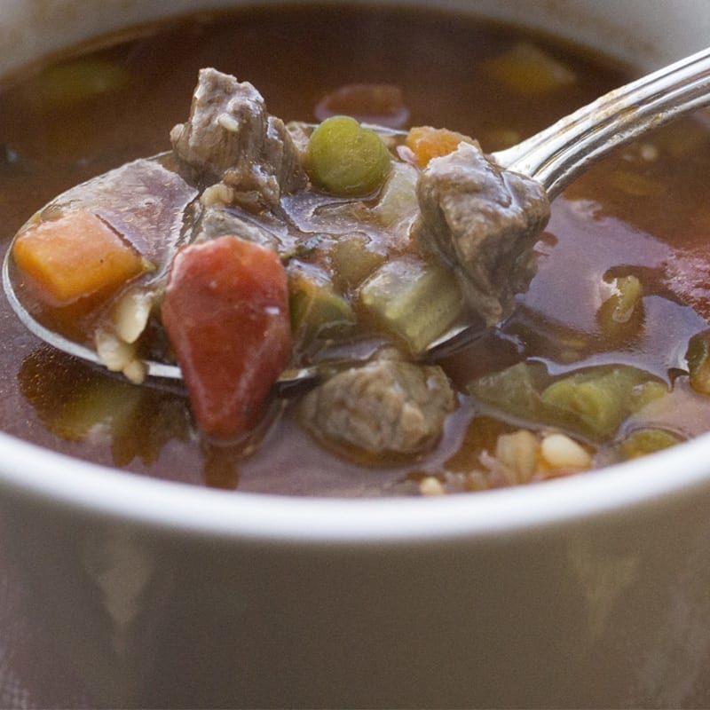 Make Better Vegetable Beef Soup From Scratch Joyous Home