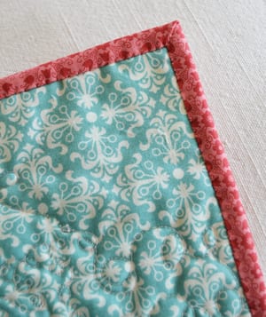 How to Slip Stitch Quilt Binding - the Right Way - Joyous Home