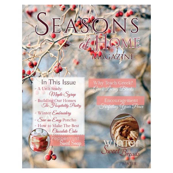 Seasons at Home Magazine Winter