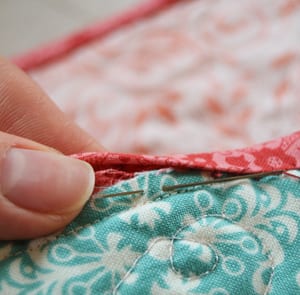 How to hide your first slip stitch knot