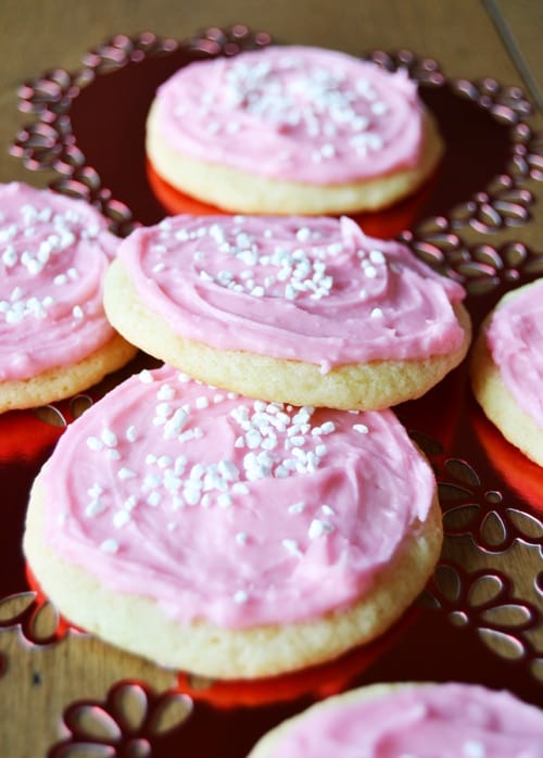 Soft Frosted Sugar Cookie Recipe