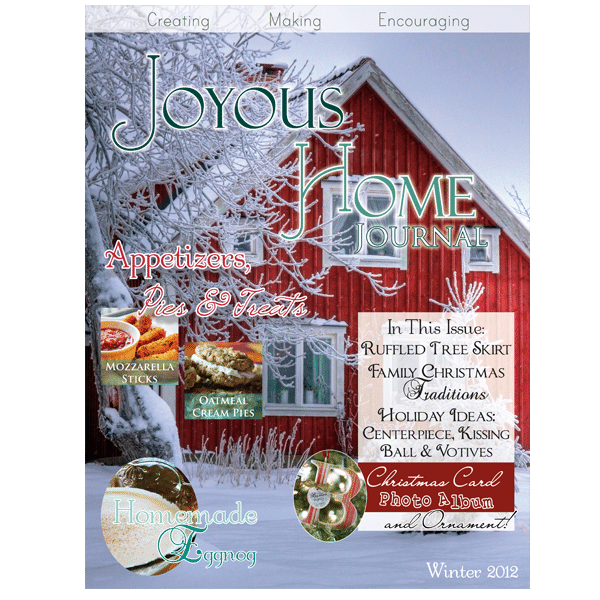Winter Joyous Home Journal
