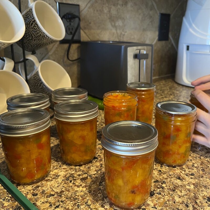 Sealing Jars Before Processing