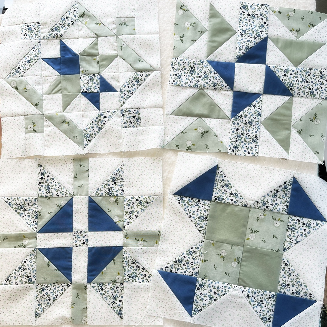 Snow Stars Quilt Block Video - Free Snowman Quilt Block Pattern ...