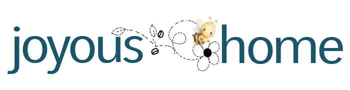 Joyous Home, the blog of Beans and Stitches sewing