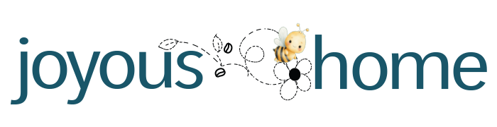 Joyous Home, the blog of Beans and Stitches sewing